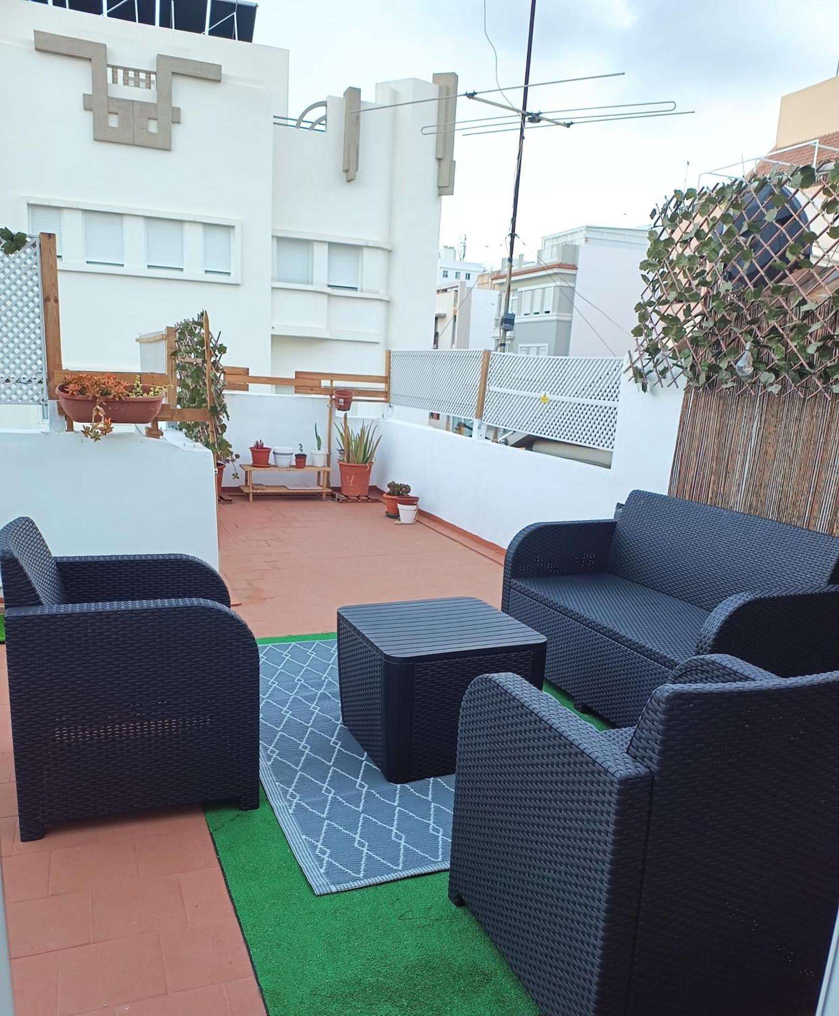 Center Santa Cruz, Alojamiento Centrico Con Gran Terraza, Cocina , Salon Y Banos, Todo Privado Εξωτερικό φωτογραφία